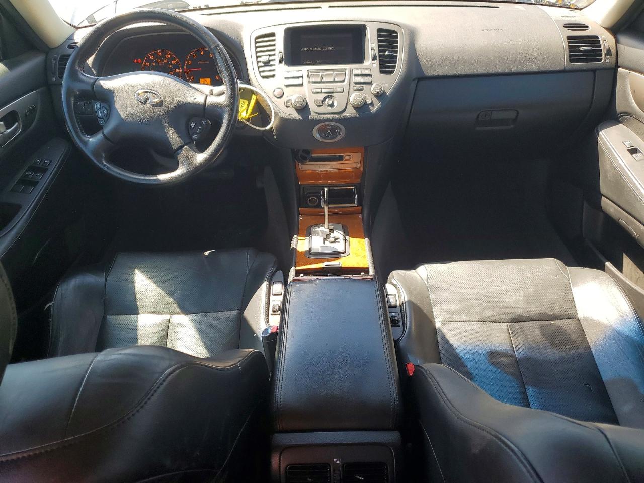 2003 Infiniti M45 Base Black vin: JNKAY41E53M006631