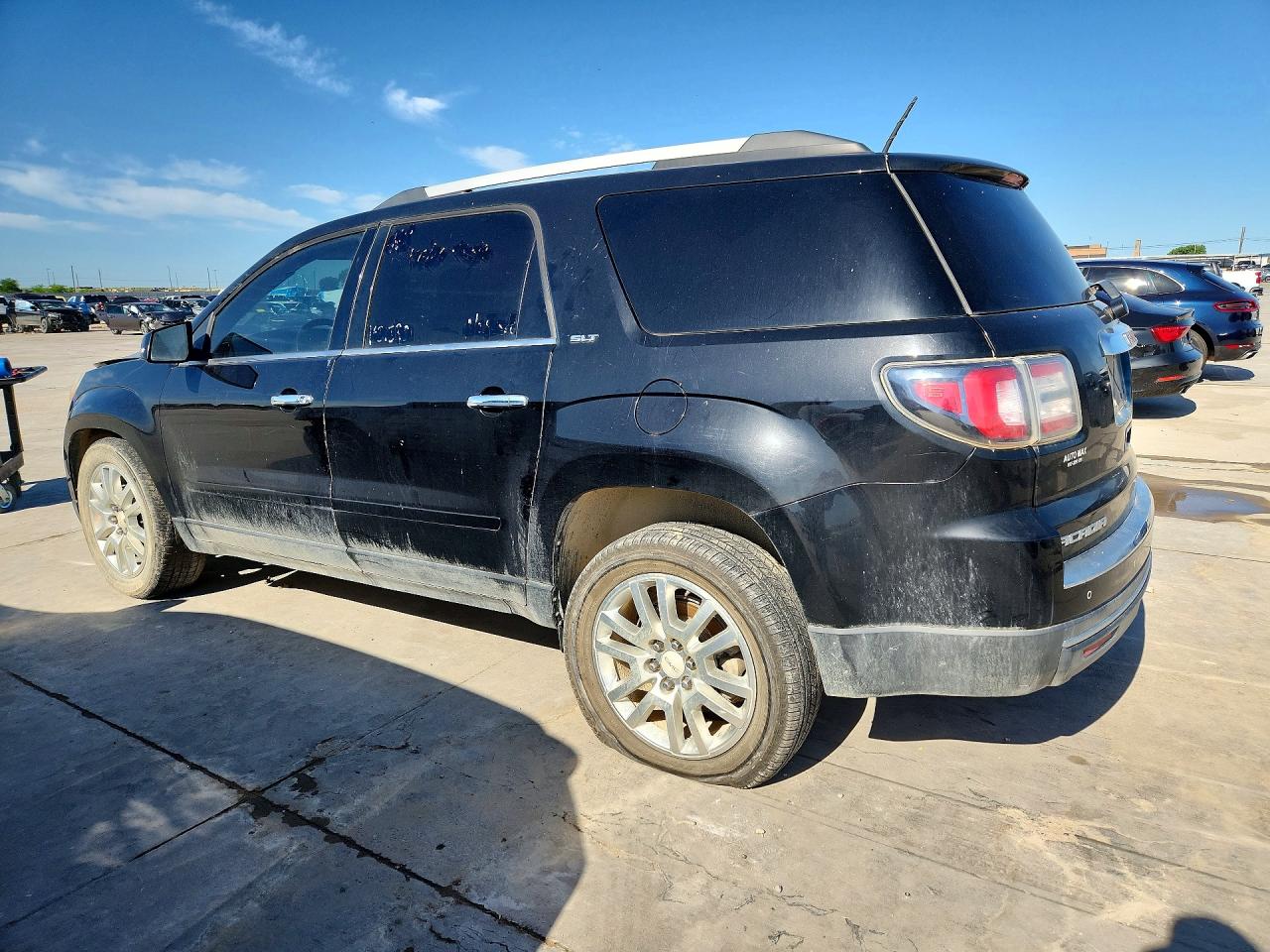 2016 Gmc Acadia Slt Black vin: 1GKKRRKD2GJ184370