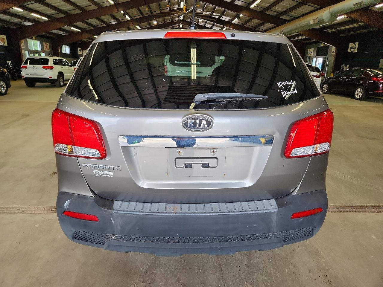 2013 Kia Sorento Lx Gray vin: 5XYKT3A19DG355290