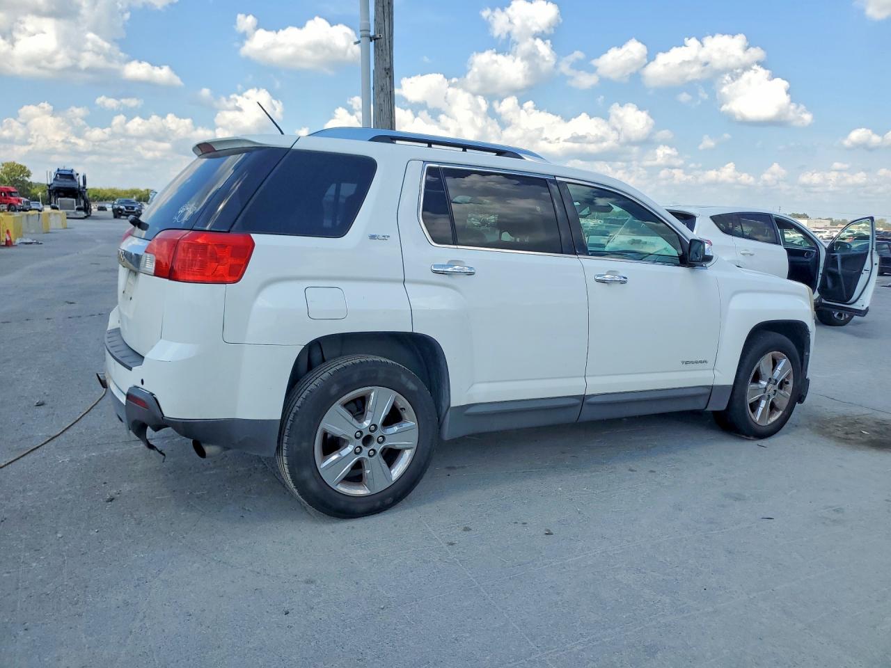 2015 Gmc Terrain Slt White vin: 2GKFLTE33F6155541
