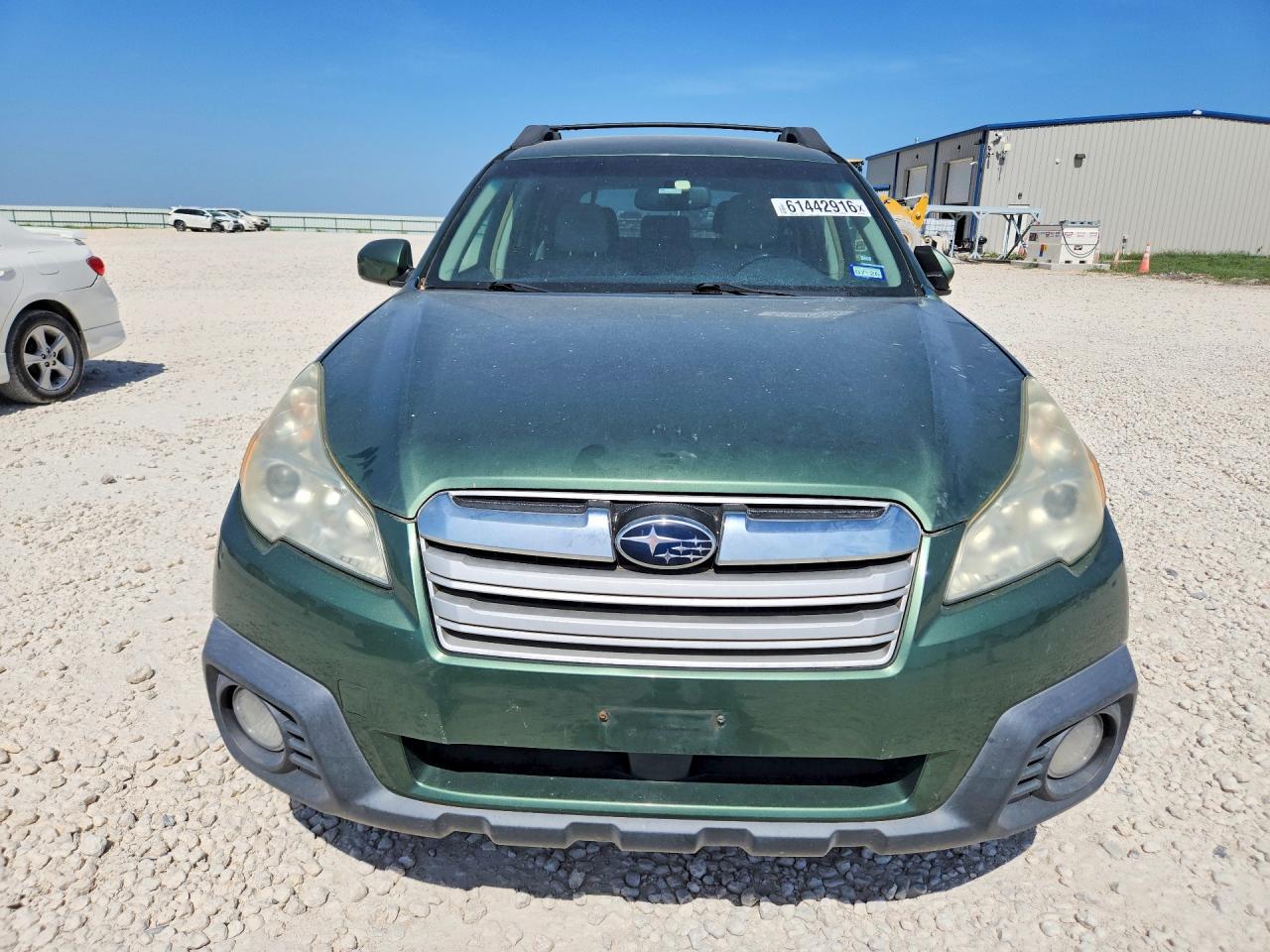 2013 Subaru Outback 2.5i Premium Green vin: 4S4BRBCC0D3208234