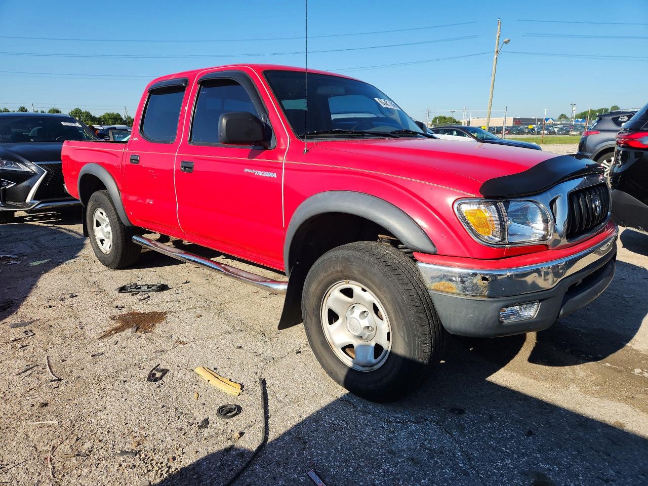 2003 Toyota Tacoma Prerunner Красный vin: 5TEGM92N73Z180629
