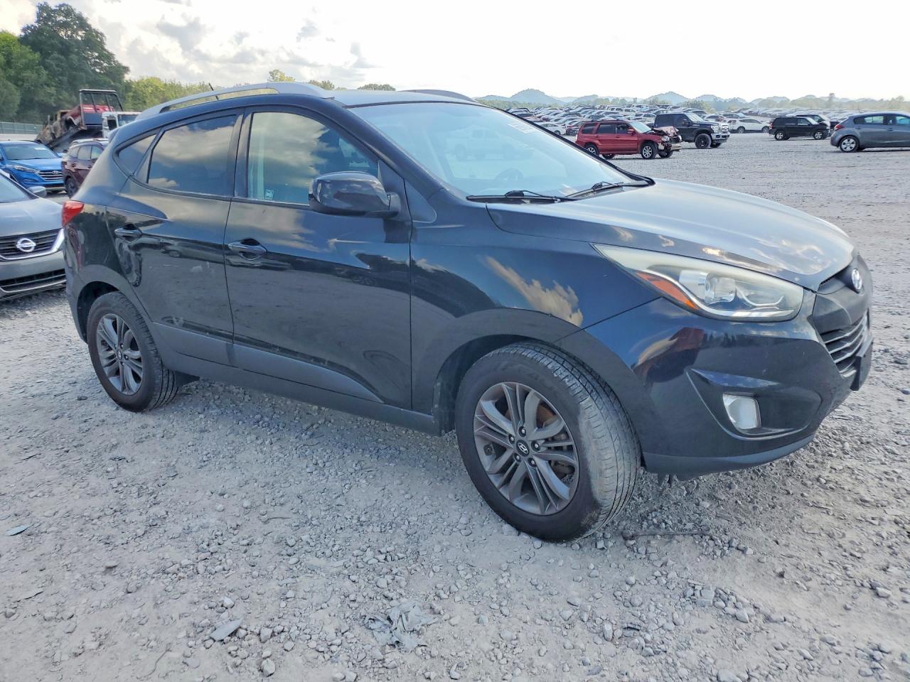 2015 Hyundai Tucson Se Black vin: KM8JU3AG1FU100739