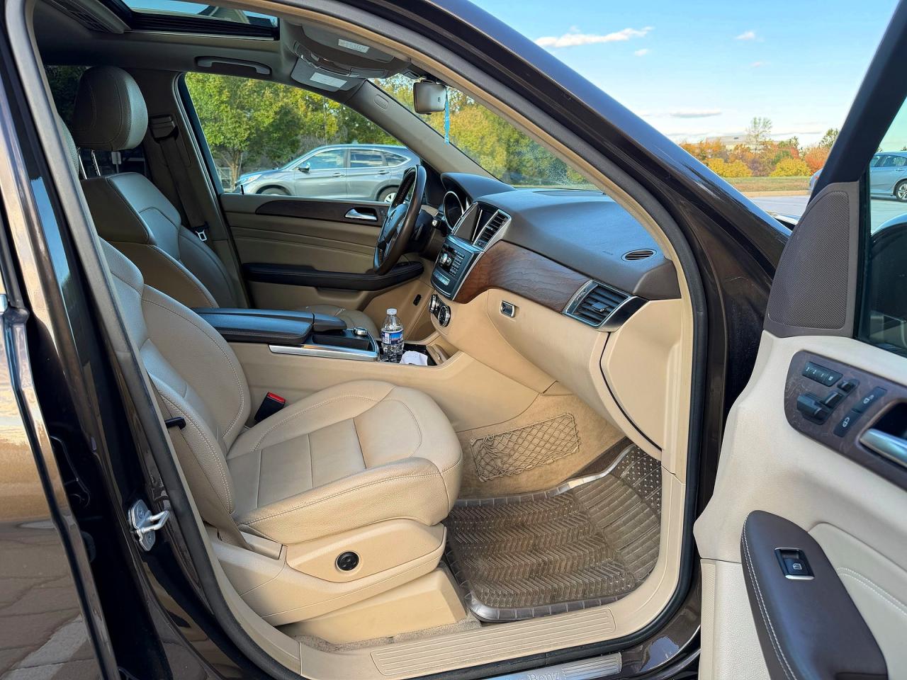 2012 Mercedes-benz Ml 350 4matic Brown vin: 4JGDA5HB2CA026708