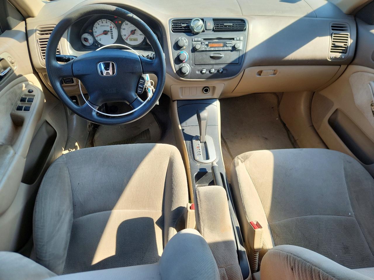 2002 Honda Civic Ex Gold vin: 1HGES26822L051656