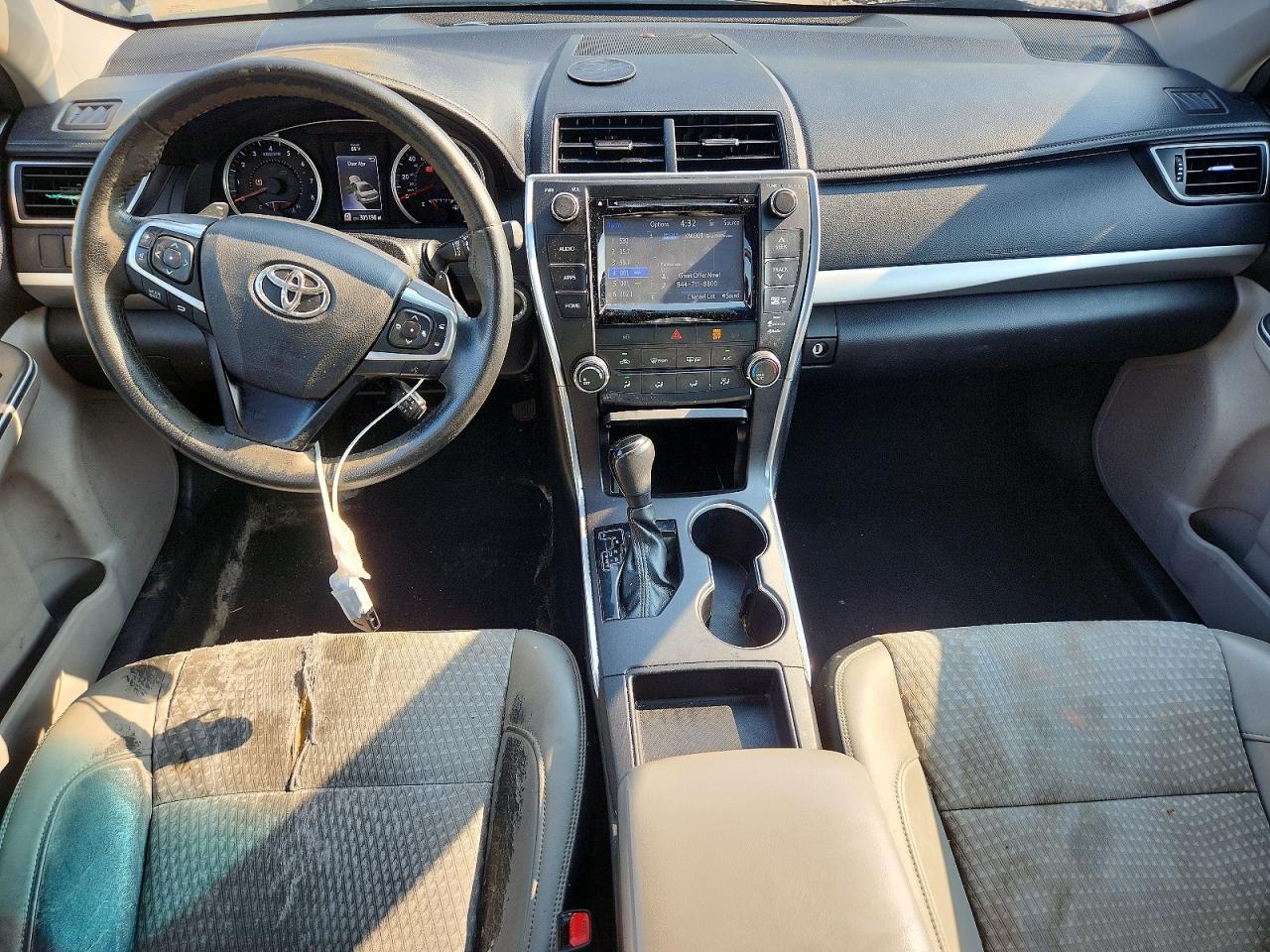 2015 Toyota Camry Se Blue vin: 4T1BF1FK5FU892832