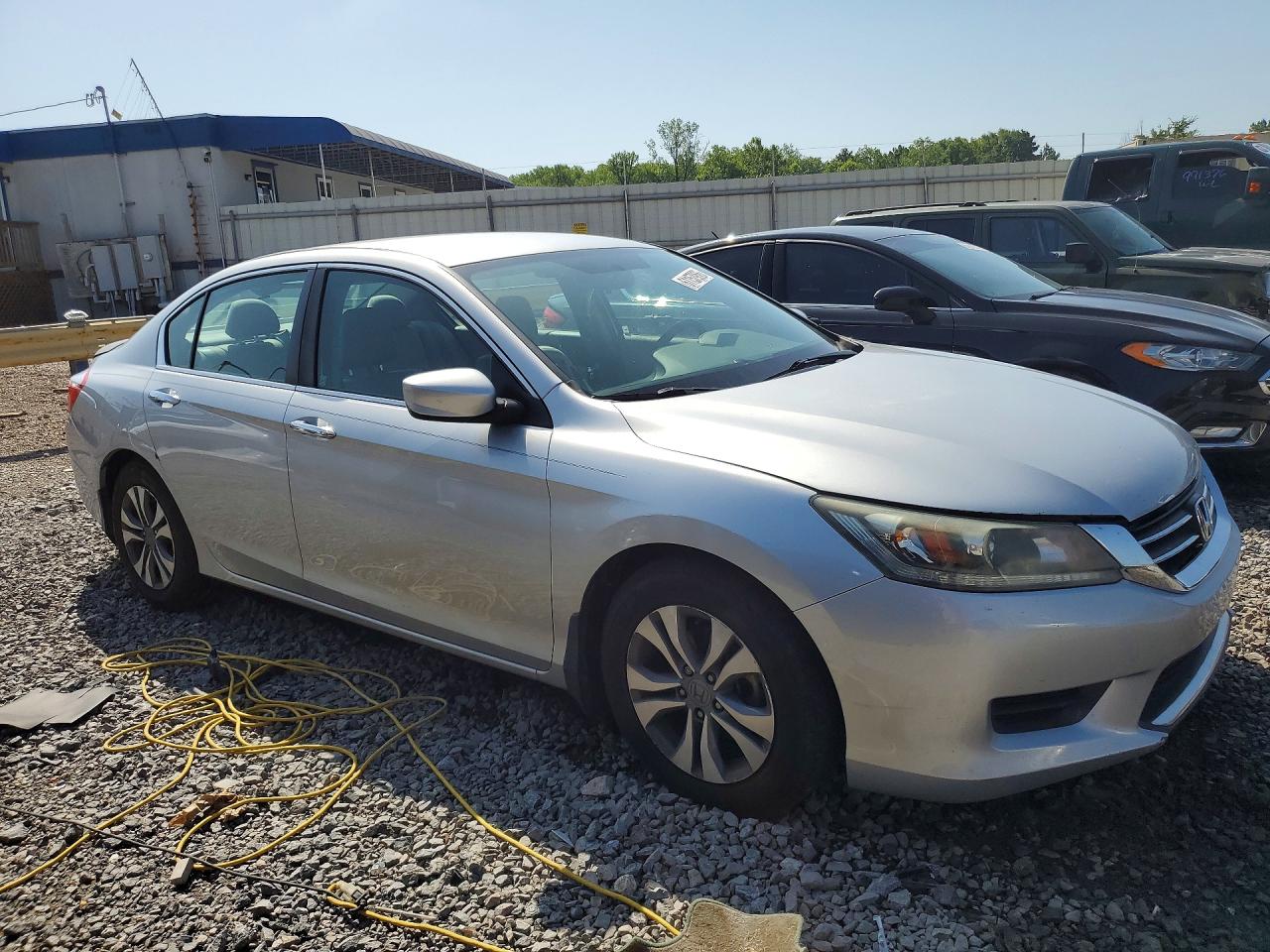 2015 Honda Accord Lx Silver vin: 1HGCR2F30FA176552