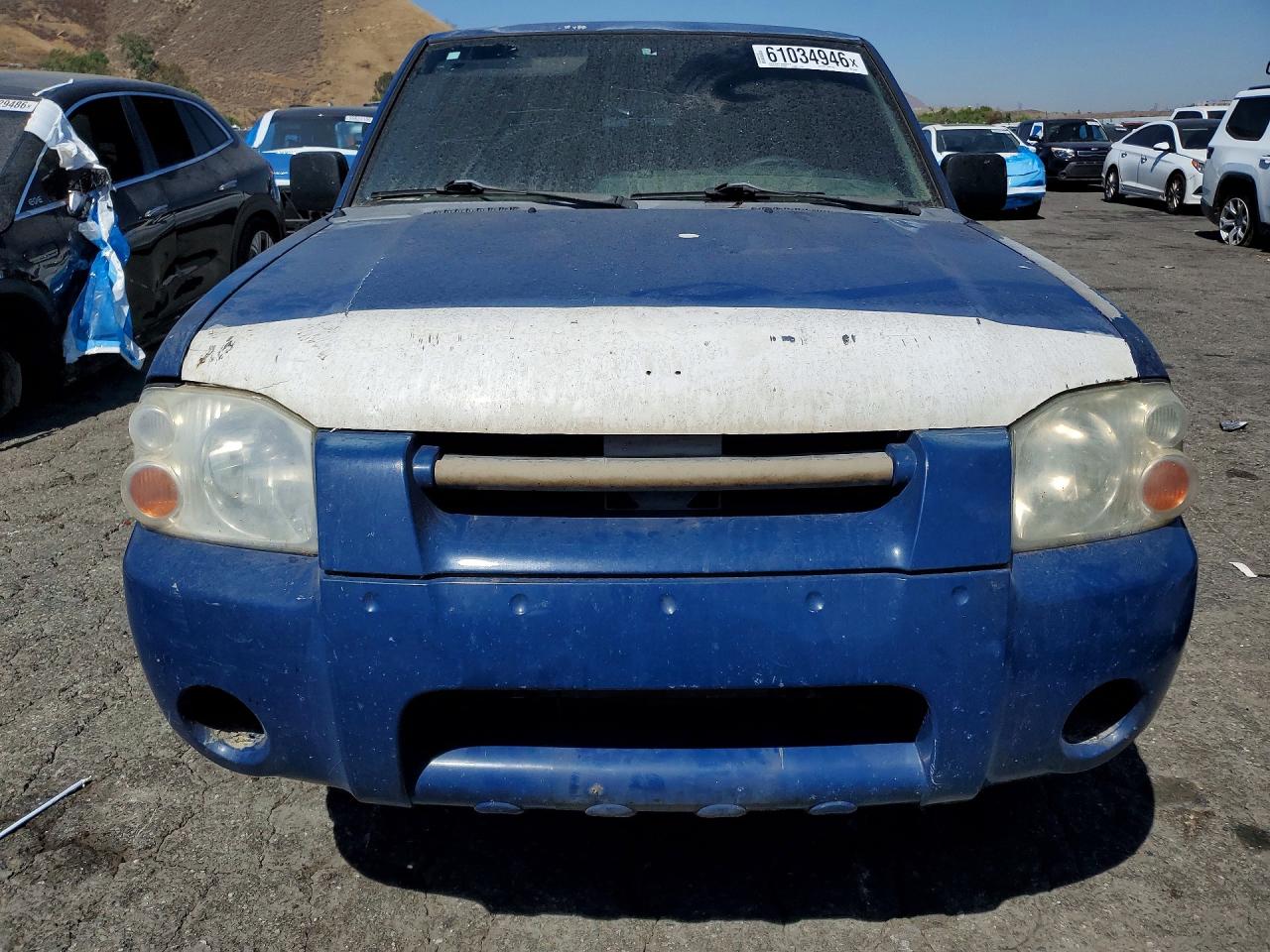 2001 Nissan Frontier King Cab Xe Blue vin: 1N6DD26S11C351829