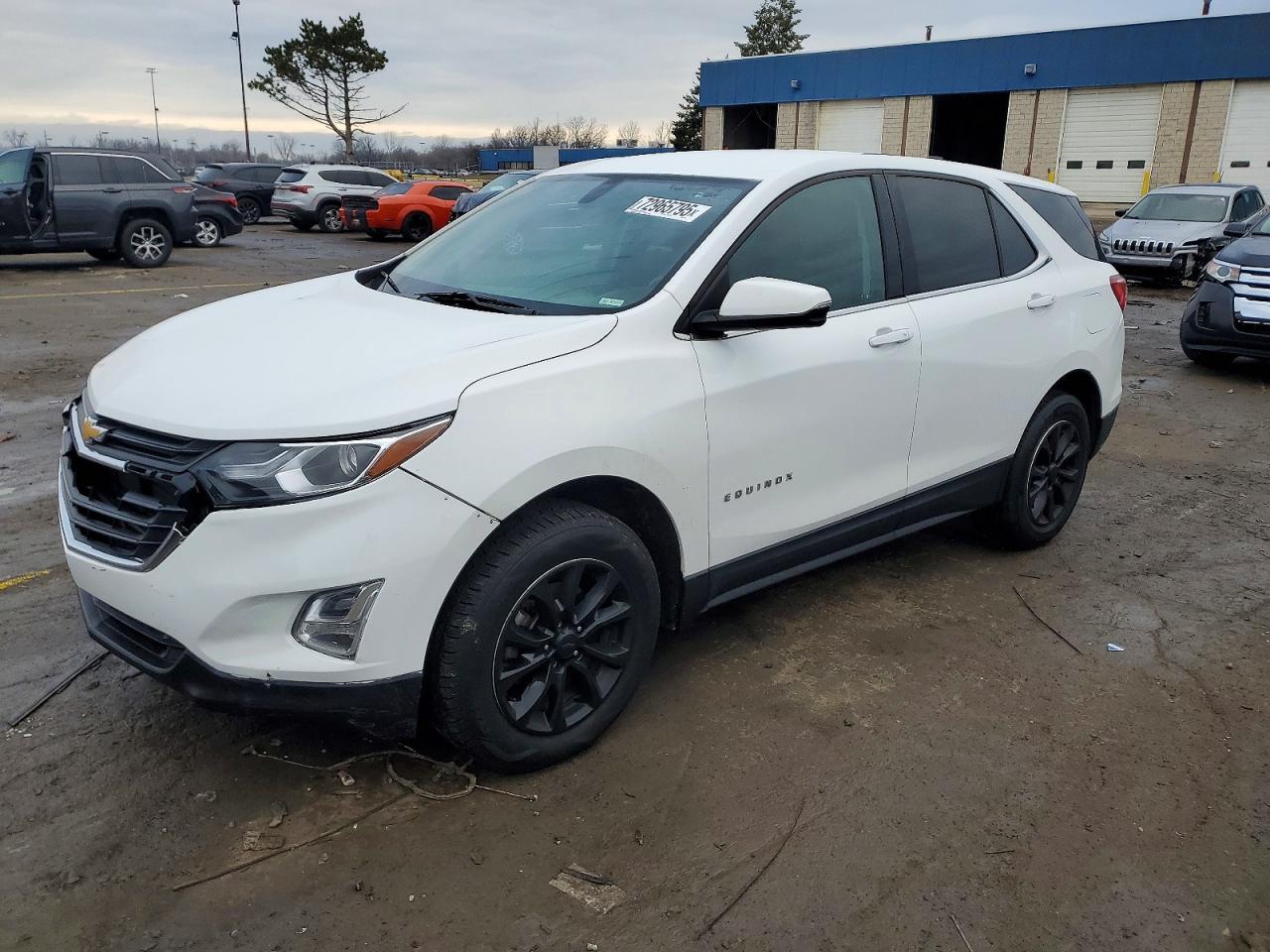 2018 Chevrolet Equinox Lt Белый vin: 2GNAXSEV6J6324361