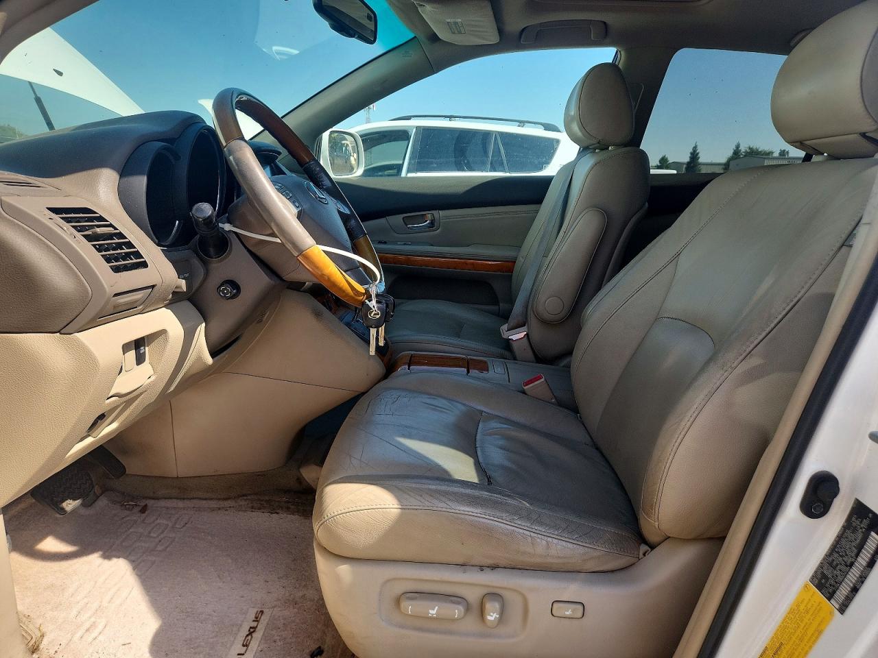 2008 Lexus Rx 350 White vin: 2T2GK31UX8C047884