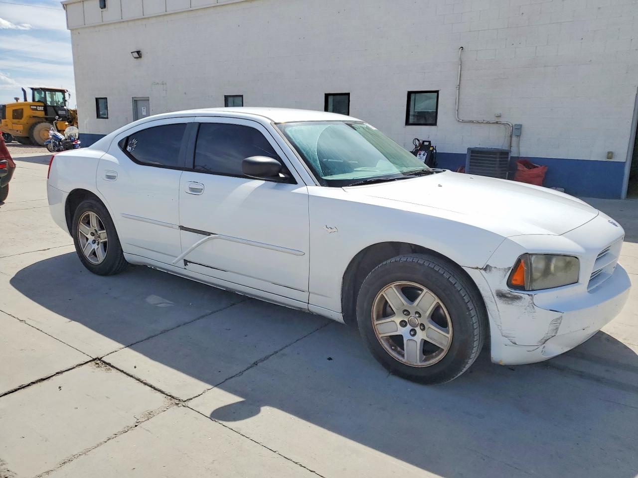 2009 Dodge Charger White vin: 2B3KA43D49H530249