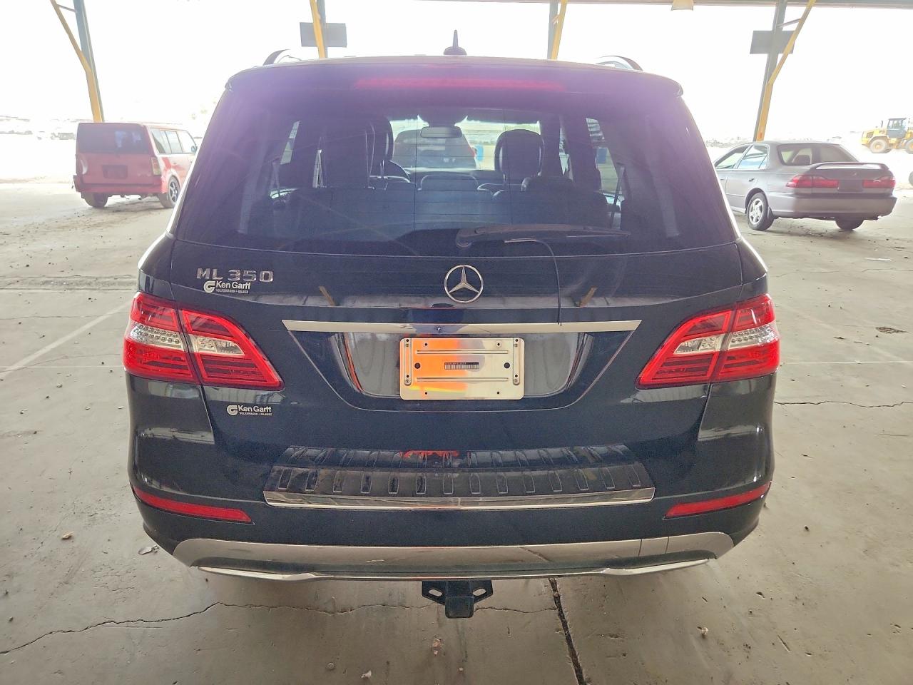 2015 Mercedes-benz Ml 350 Черный vin: 4JGDA5JB8FA530839