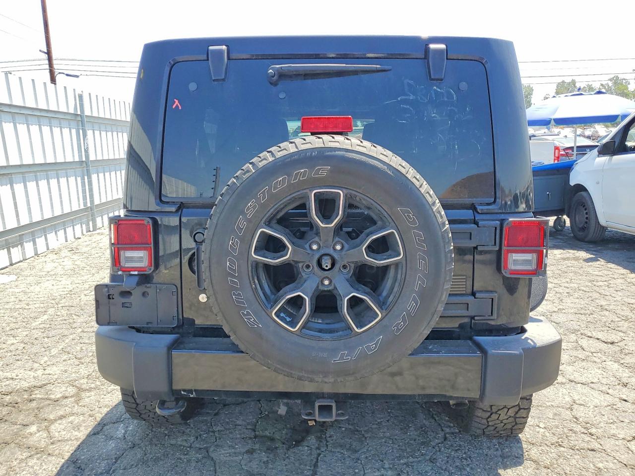 2017 Jeep Wrangler Unlimited Sahara Black vin: 1C4BJWEG0HL701744