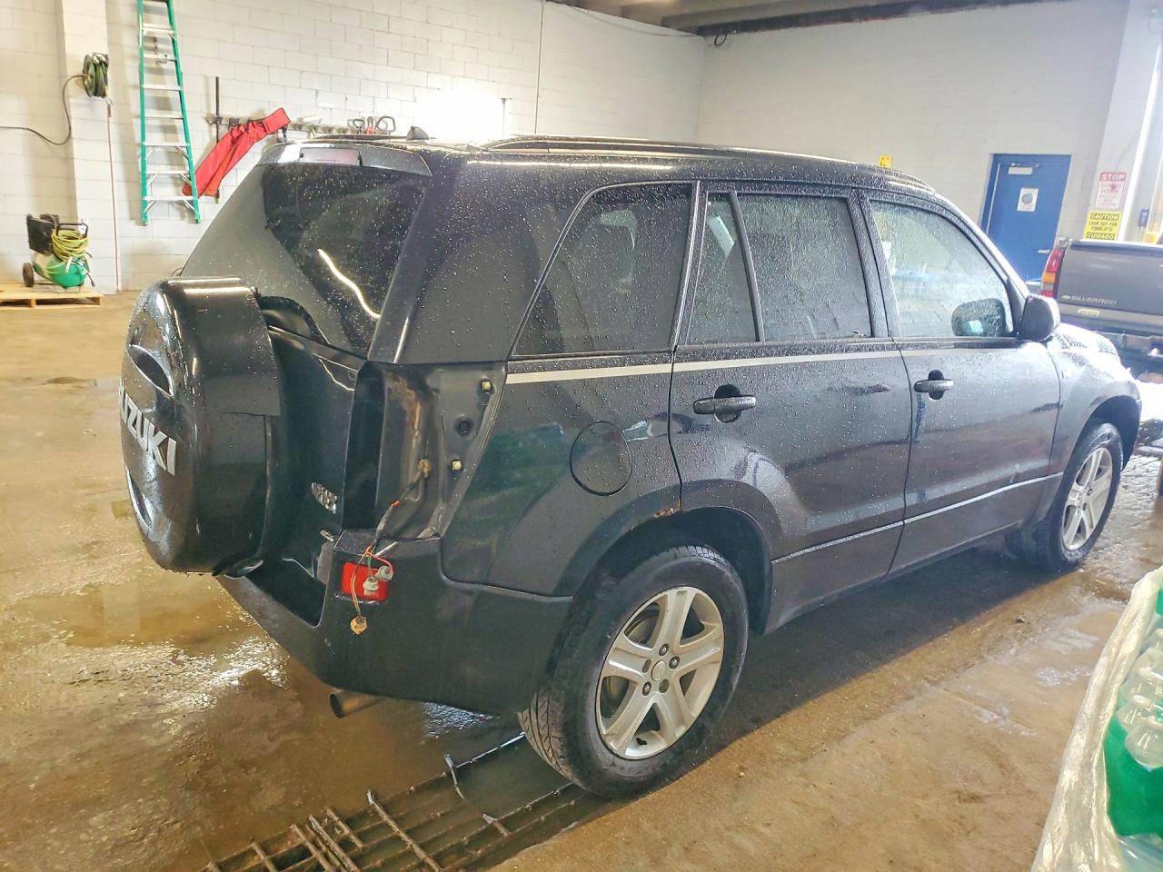 2008 Suzuki Grand Vitara Luxury Black vin: JS3TD947X84101274