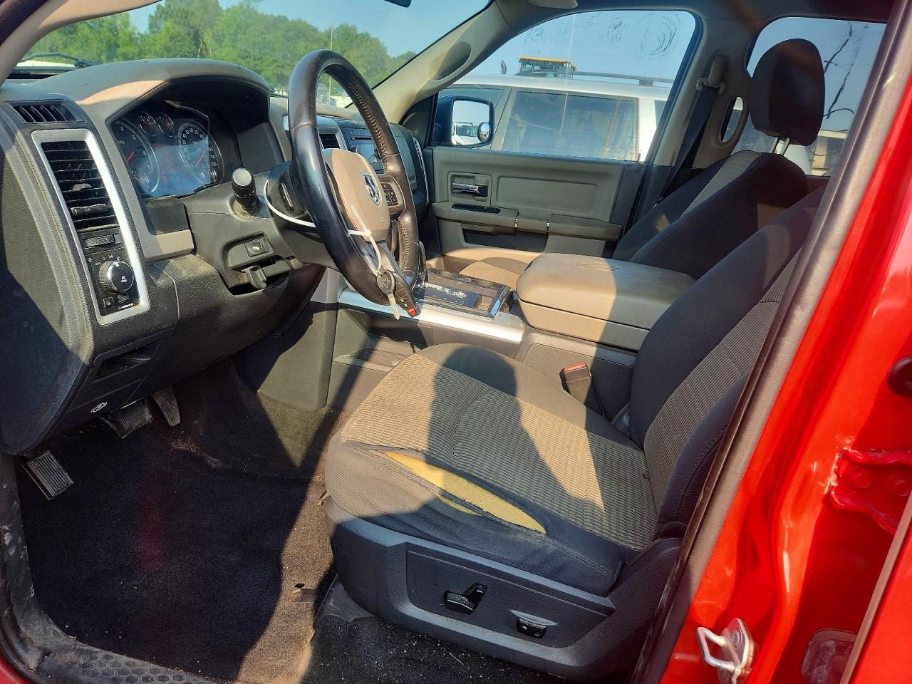 2012 Dodge Ram 1500 Slt Red vin: 1C6RD7LT9CS184283