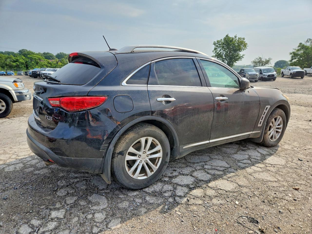 2010 Infiniti Fx35 Base Black vin: JN8AS1MW6AM856551