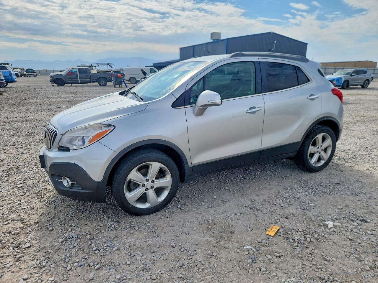 2015 Buick Encore Convenience Silver vin: KL4CJFSB8FB040362