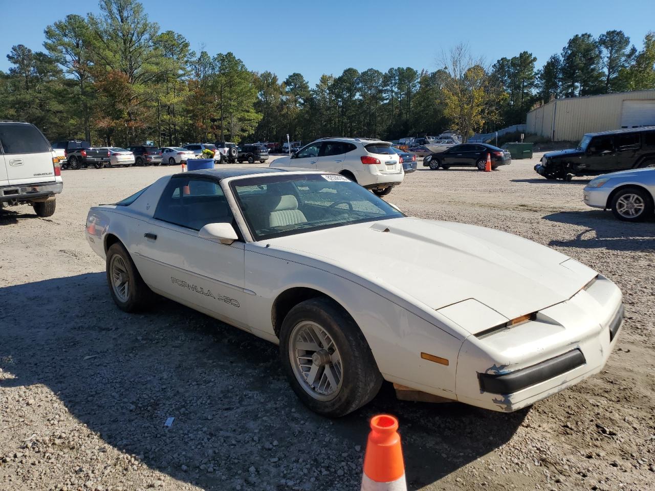 1989 Pontiac Firebird Formula White vin: 1G2FS2188KL244389