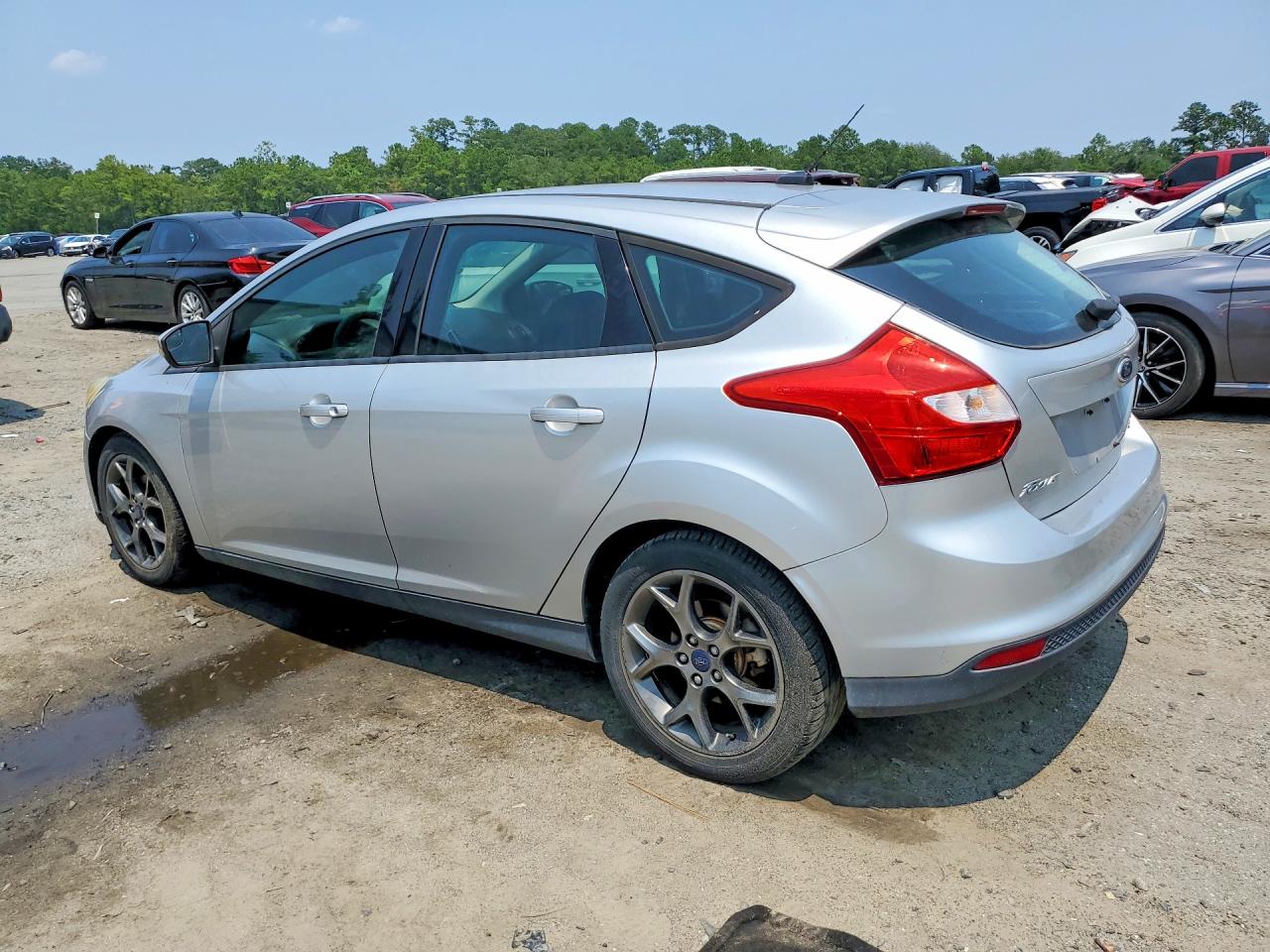 2013 Ford Focus Se Серебряный vin: 1FADP3K20DL247543