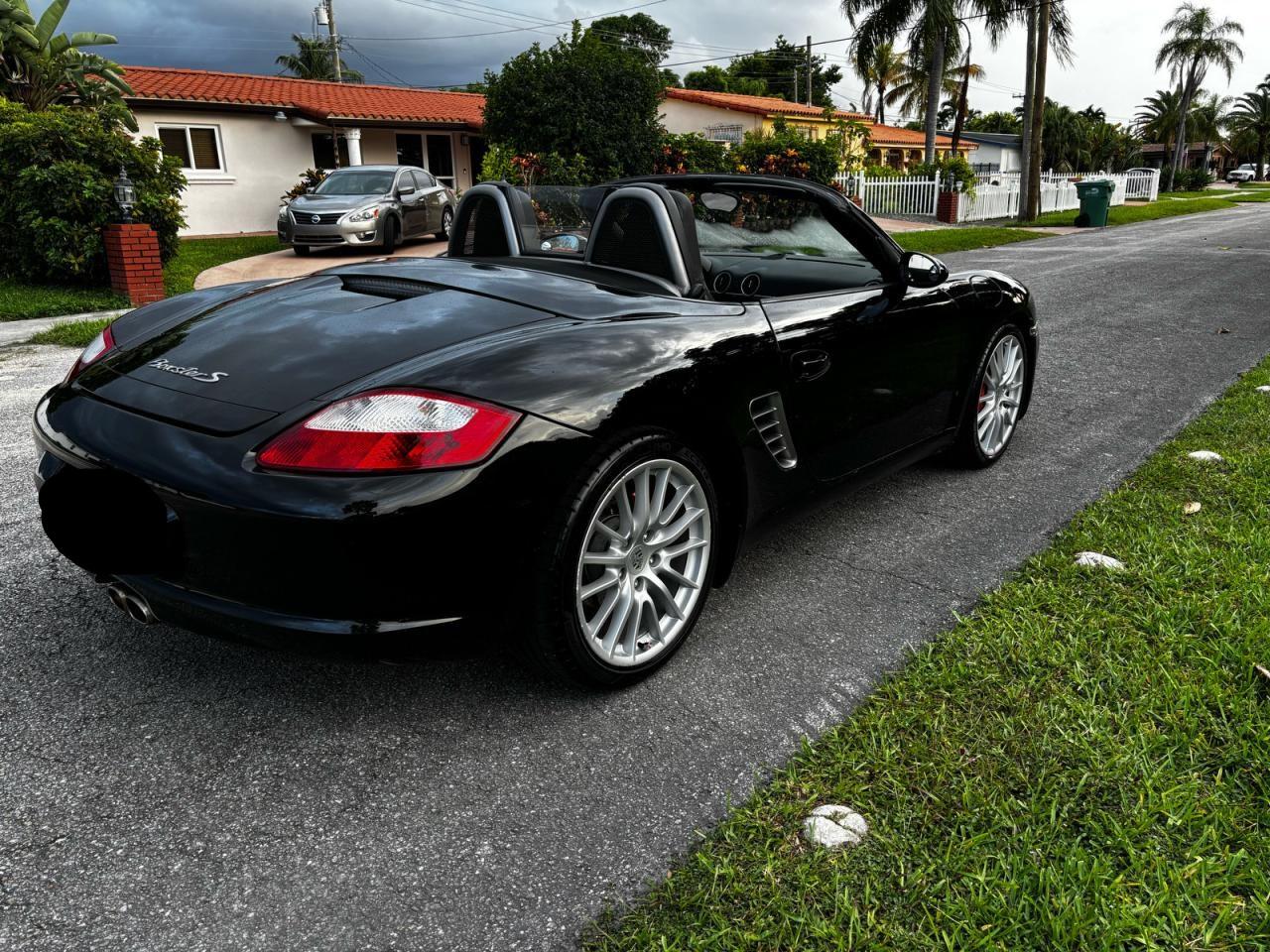 2006 Porsche Boxster S Черный vin: WP0CB29856S730172