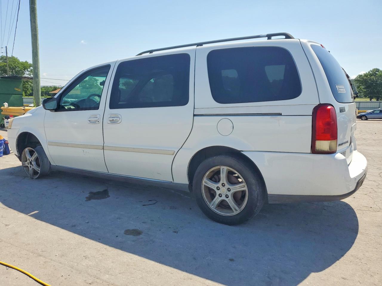 2005 Chevrolet Uplander Ls White vin: 1GNDV23L55D257893