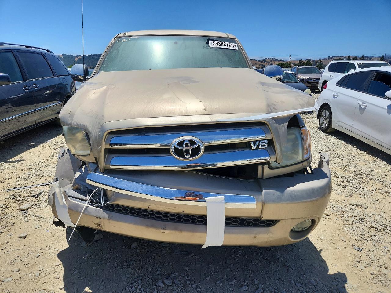 2003 Toyota Tundra Access Cab Sr5 Tan vin: 5TBBT44183S381939