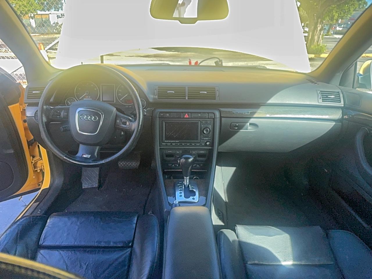 2006 Audi S4 Quattro Yellow vin: WAUGL78E76A231783