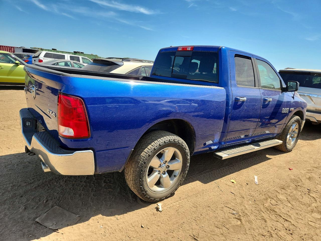 2014 Ram 1500 Slt Blue vin: 1C6RR7GT1ES378286