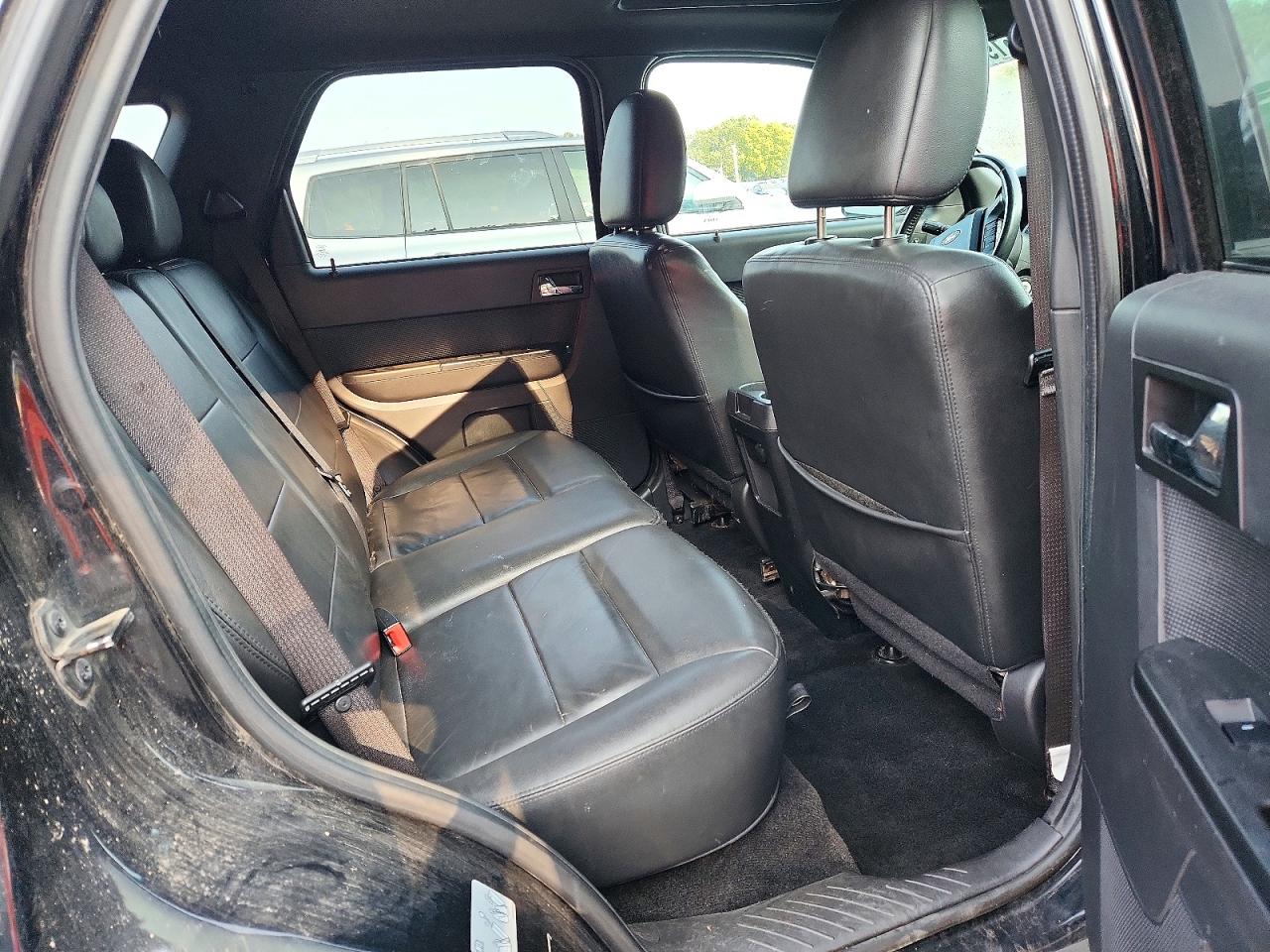 2012 Ford Escape Limited Black vin: 1FMCU9E79CKB18127