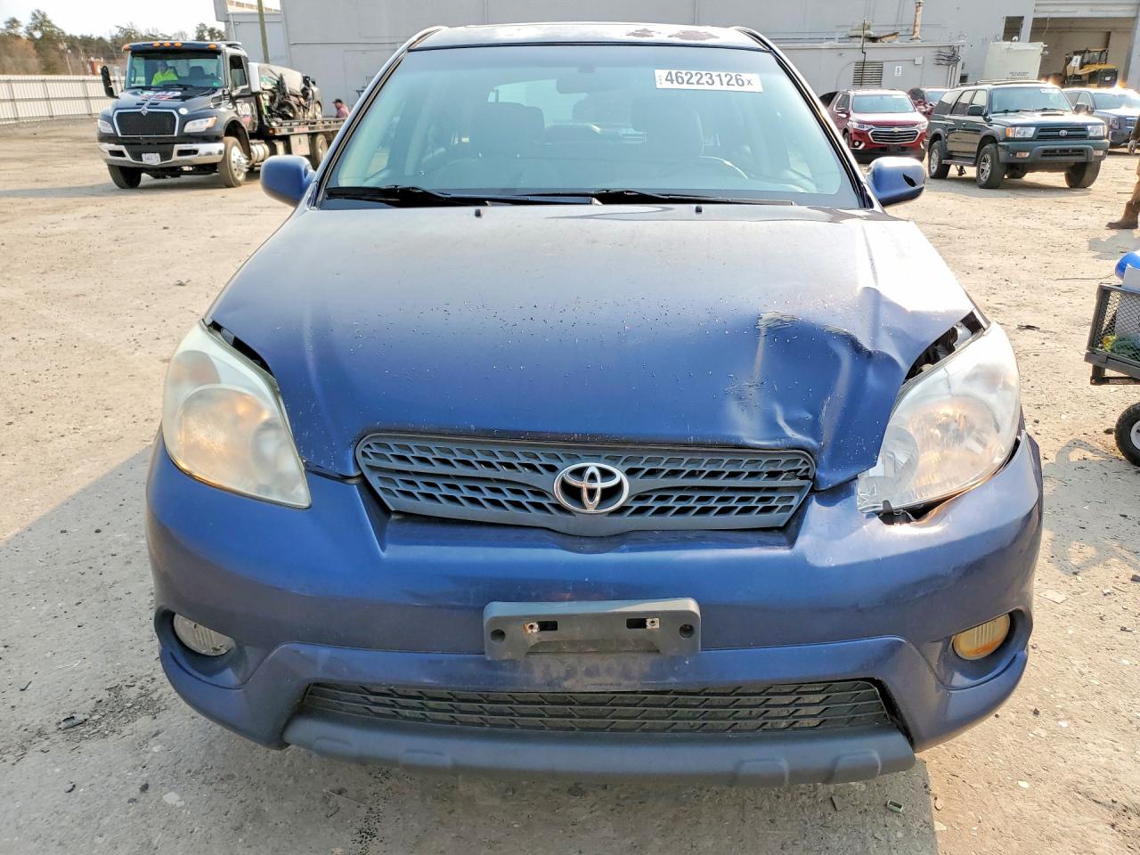 2006 Toyota Corolla Matrix Xr Blue vin: 2T1KR32E76C575686