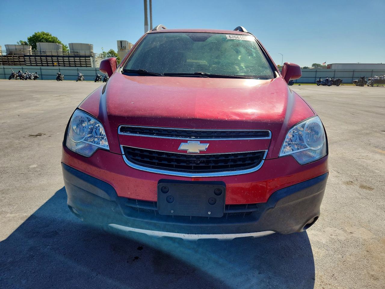 2012 Chevrolet Captiva Sport Red vin: 3GNAL2EKXCS579407