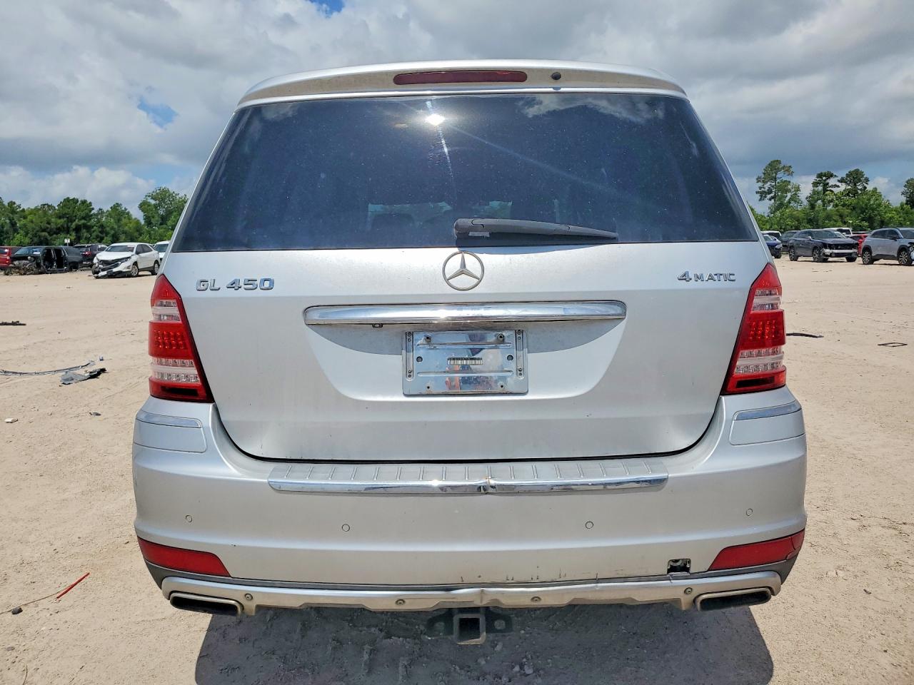 2012 Mercedes-benz Gl 450 4matic Серебряный vin: 4JGBF7BEXCA783315