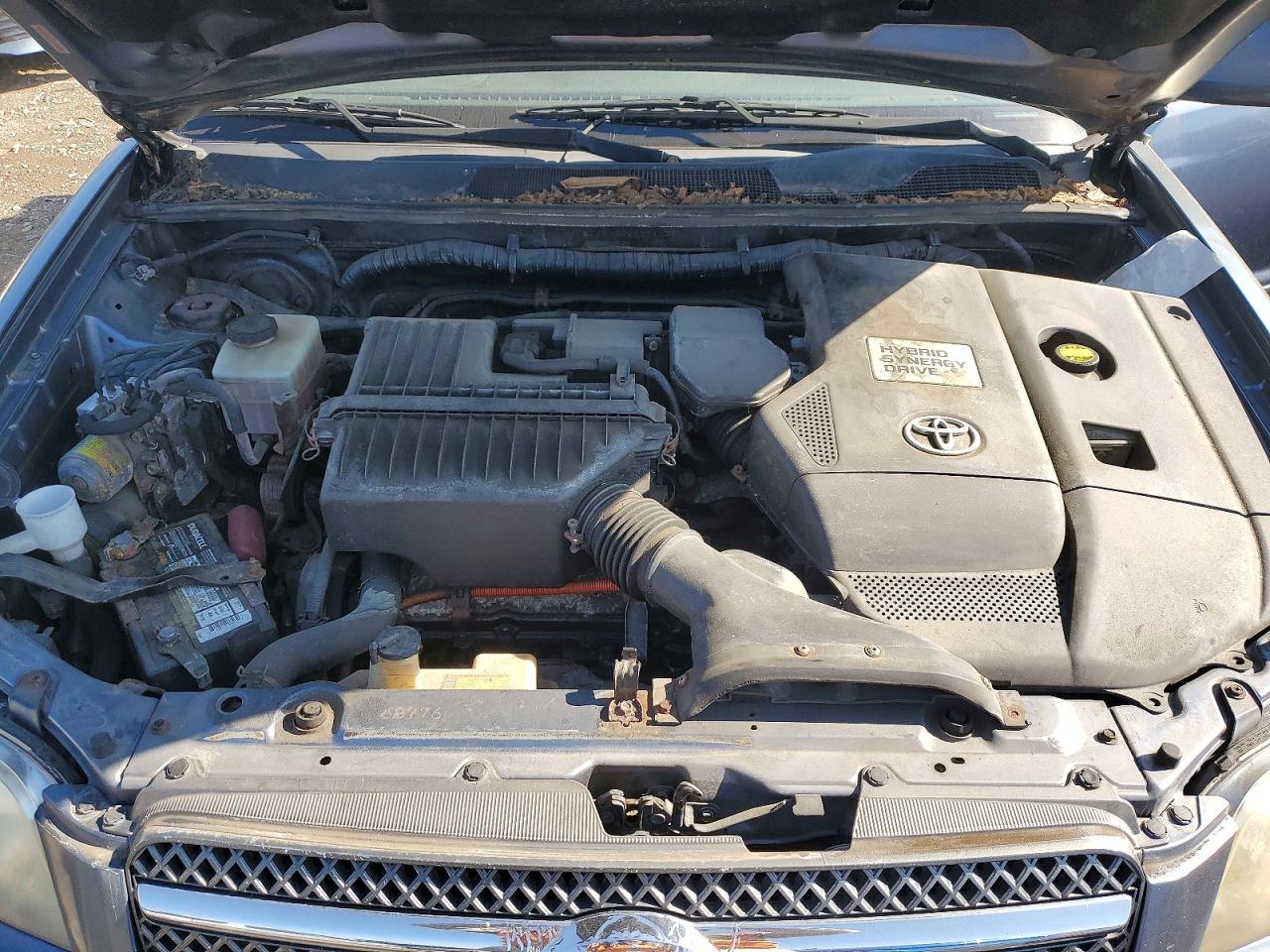 2006 Toyota Highlander Hybrid Blue vin: JTEEW21A460011336