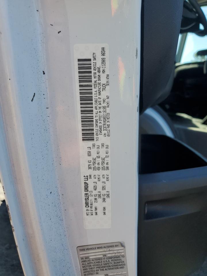 2014 Ram Promaster 1500 1500 Standard White vin: 3C6TRVAG0EE116185