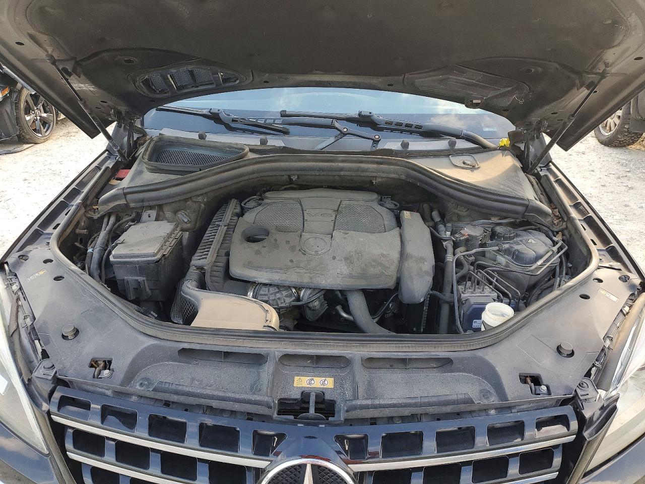 2015 Mercedes-benz Ml 350 Black vin: 4JGDA5JB3FA481193