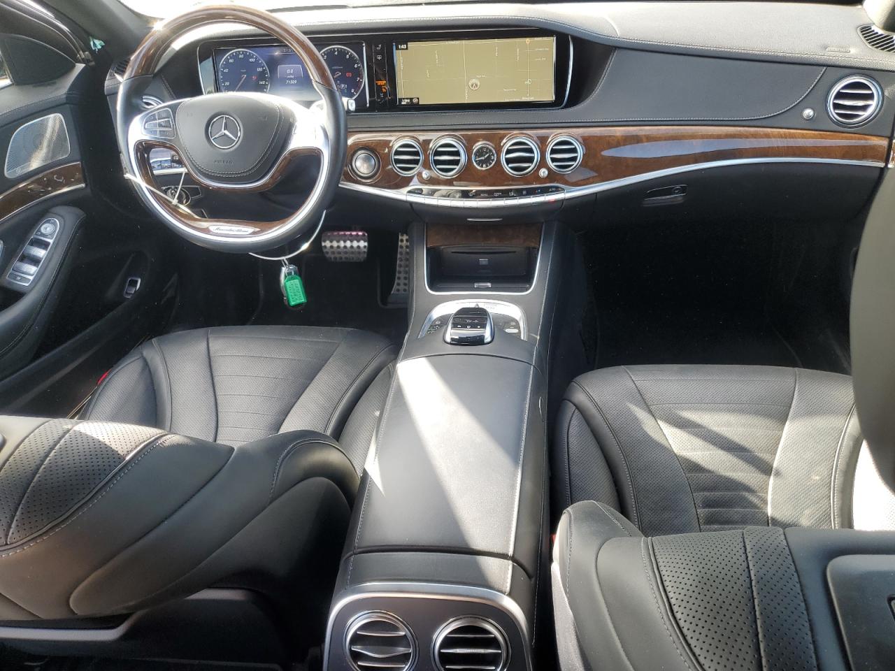 2015 Mercedes-benz S 550 4matic Черный vin: WDDUF8FBXFA187344