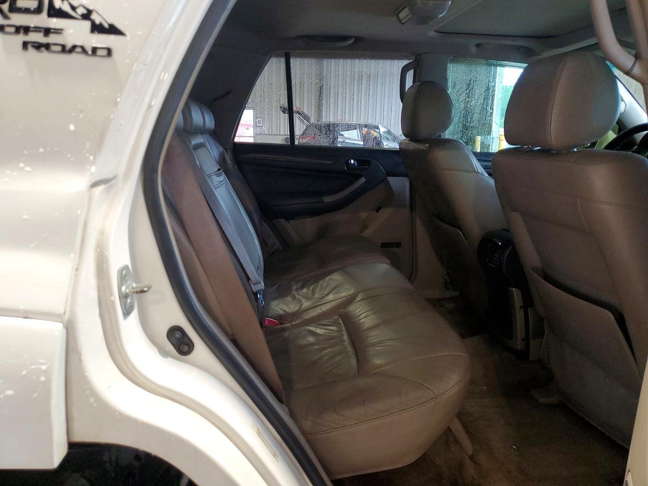 2004 Toyota 4runner Limited White vin: JTEBU17R448018673