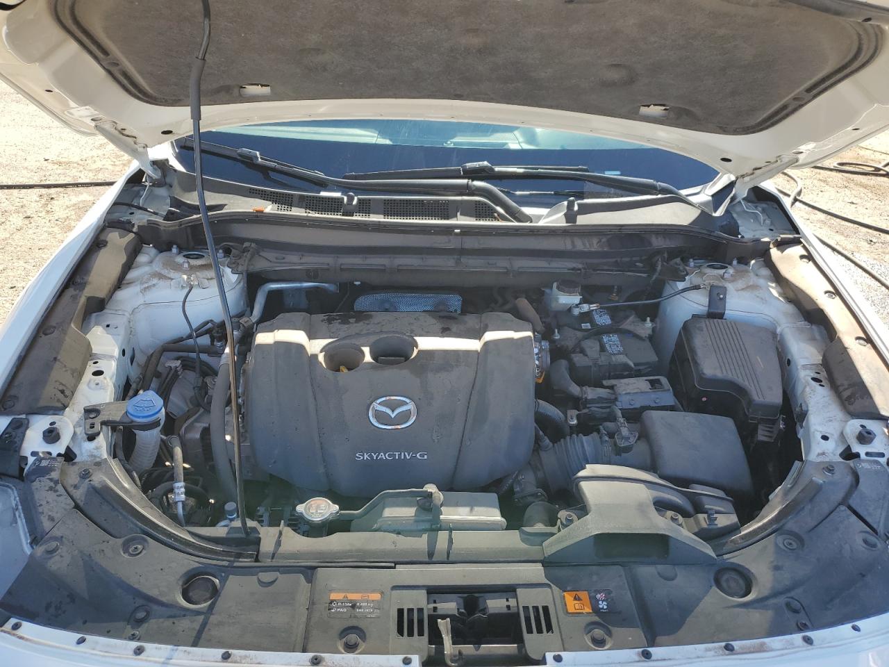 2021 Mazda Cx-5 Touring Белый vin: JM3KFBCM5M0383920