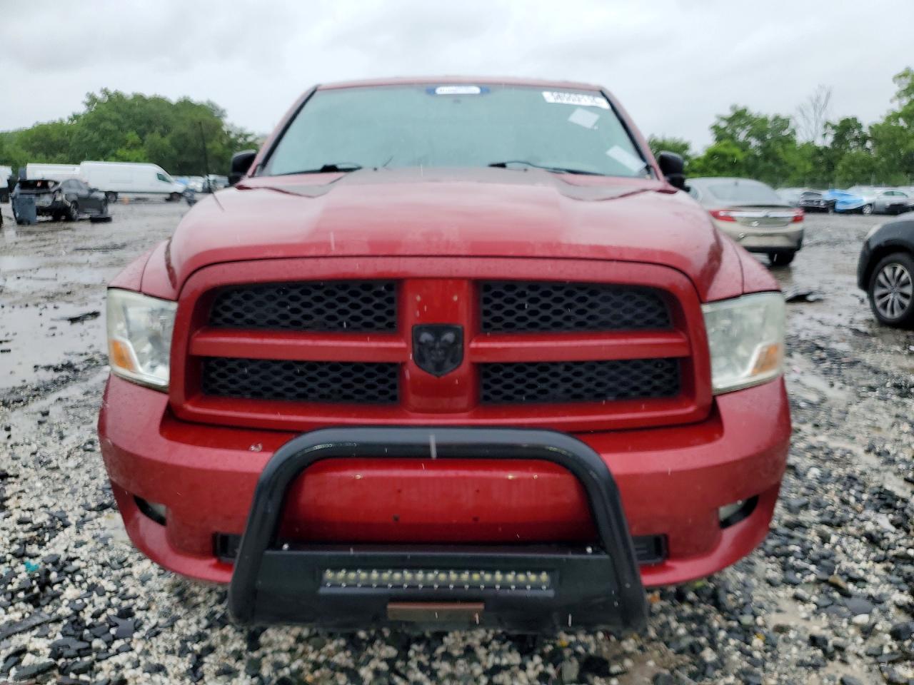 2012 Dodge 150 Ram Red vin: 1C6RD7FT5CS189685