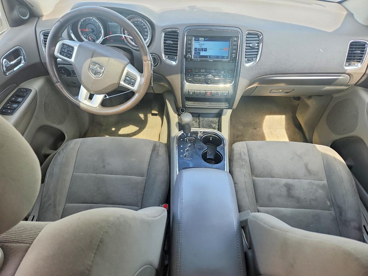 2011 Dodge Durango Express Silver vin: 1D4RE2GG1BC616043