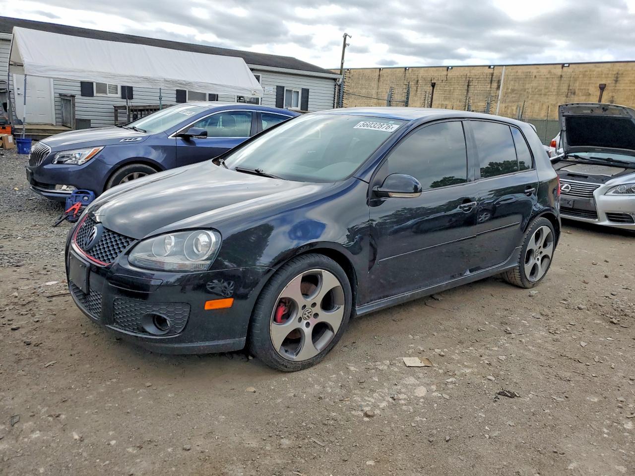 2009 Volkswagen Gti Черный vin: WVWHV71K99W128017