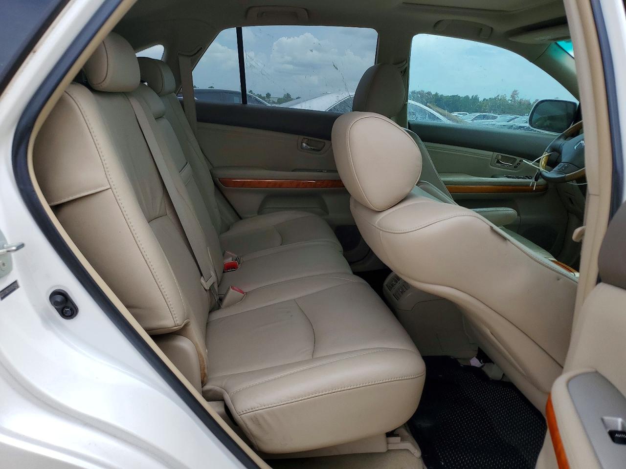 2009 Lexus Rx 350 White vin: 2T2GK31U79C059606