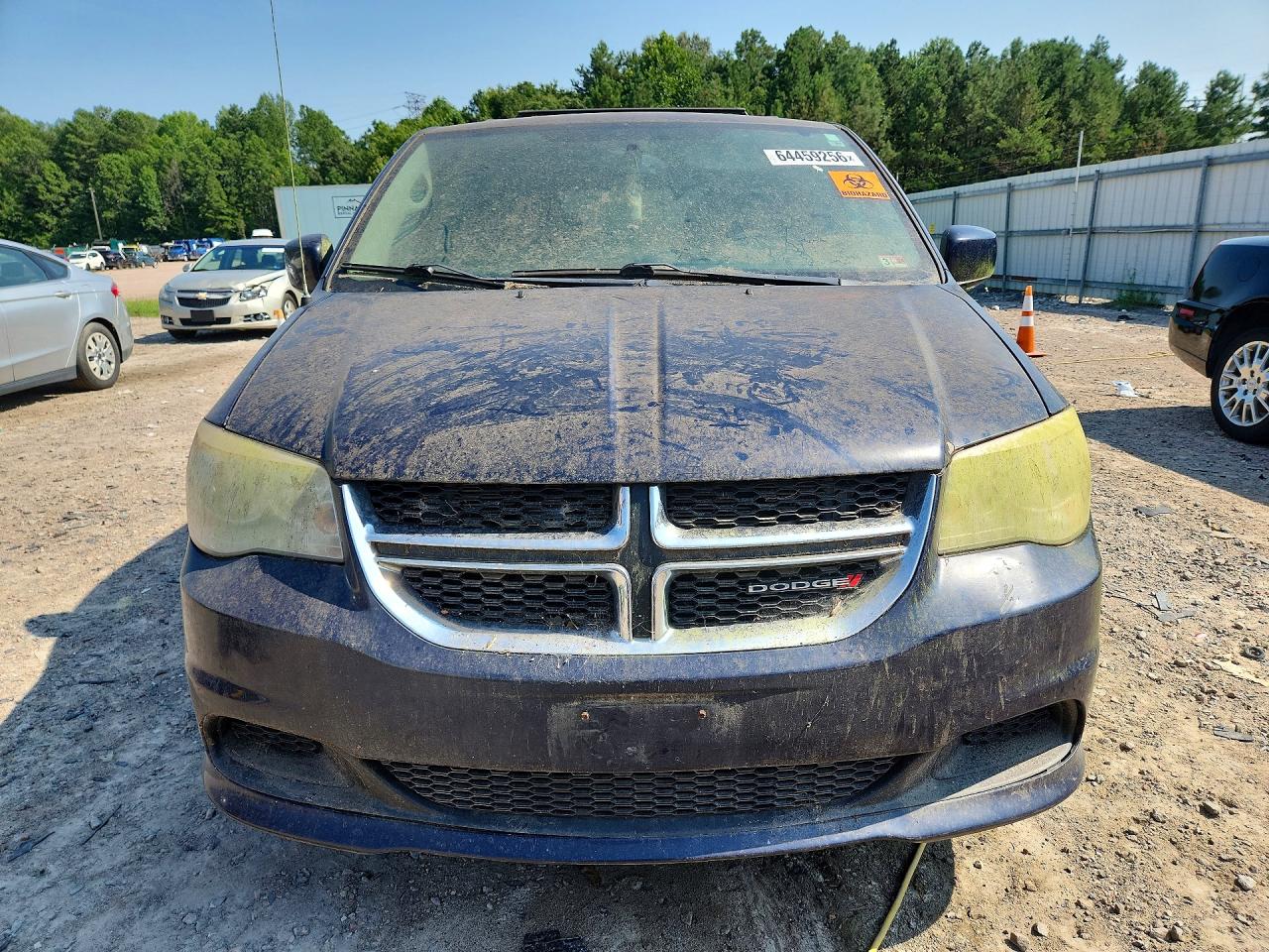 2013 Dodge Grand Caravan Sxt Blue vin: 2C4RDGCG2DR682162