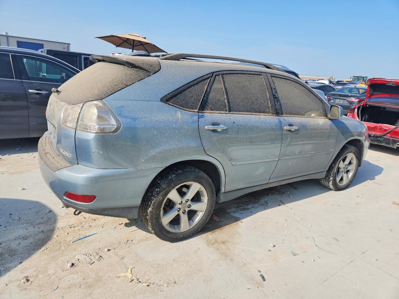 2008 Lexus Rx 350 Blue vin: 2T2GK31U98C033068