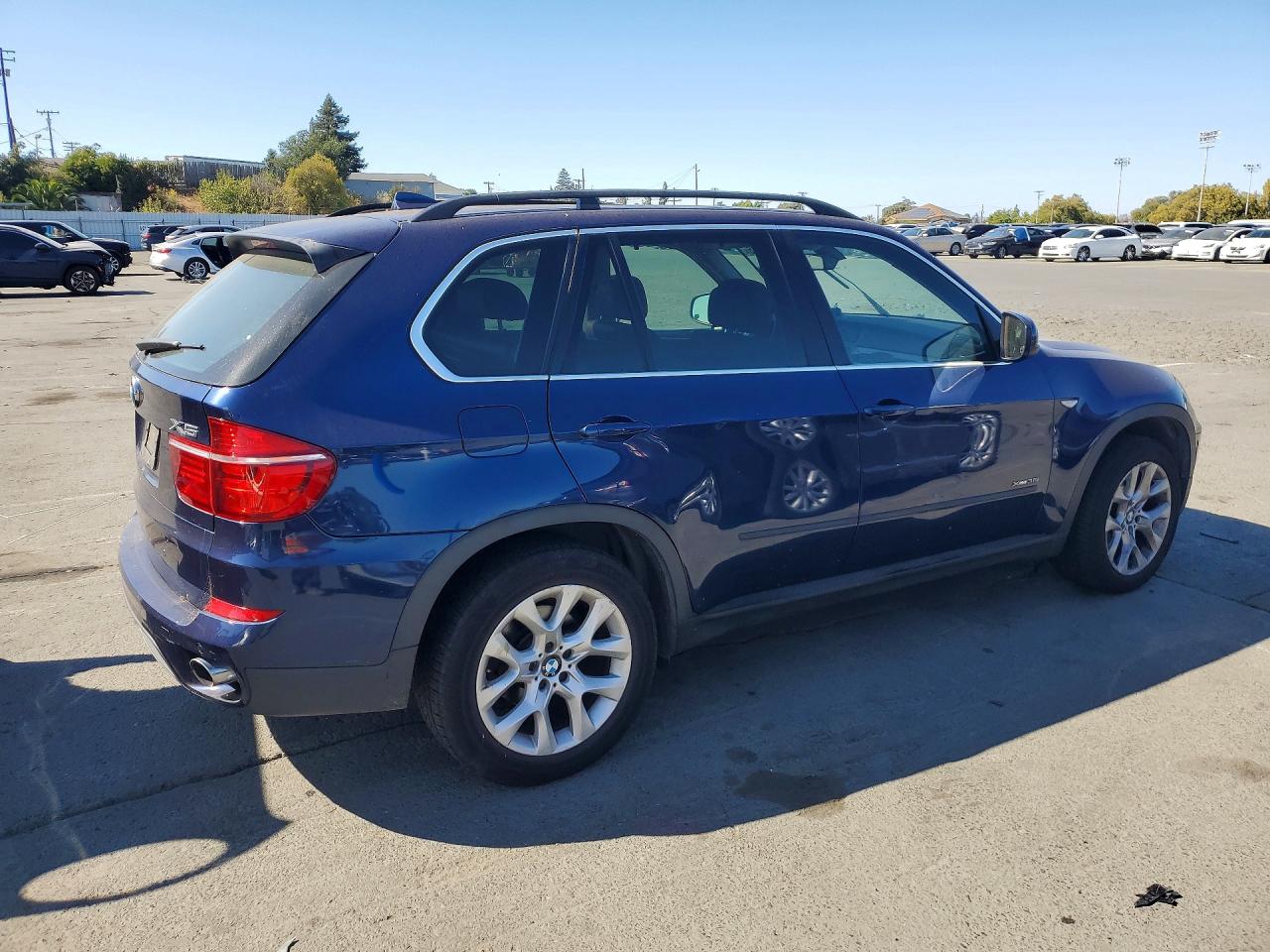 2013 Bmw X5 Xdrive35i Blue vin: 5UXZV4C5XD0E13560