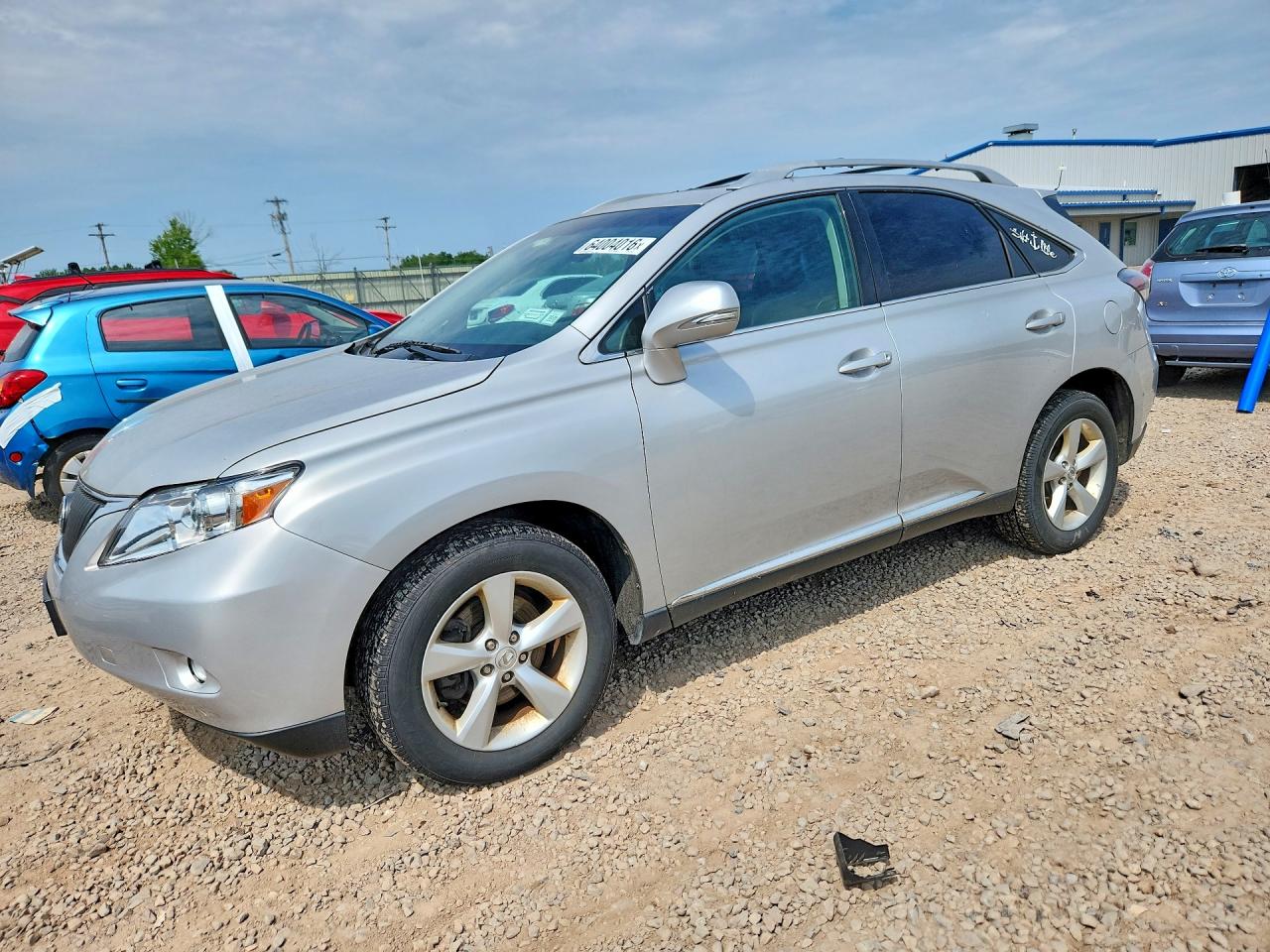 2010 Lexus Rx 350 Серебряный vin: 2T2BK1BA8AC011460