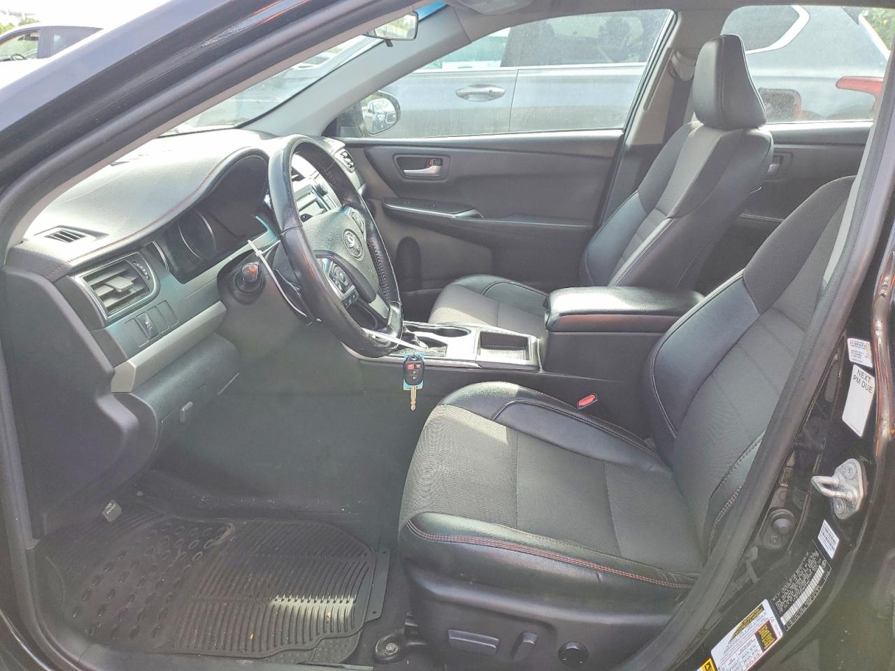 2017 Toyota Camry Se Black vin: 4T1BF1FK2HU791881