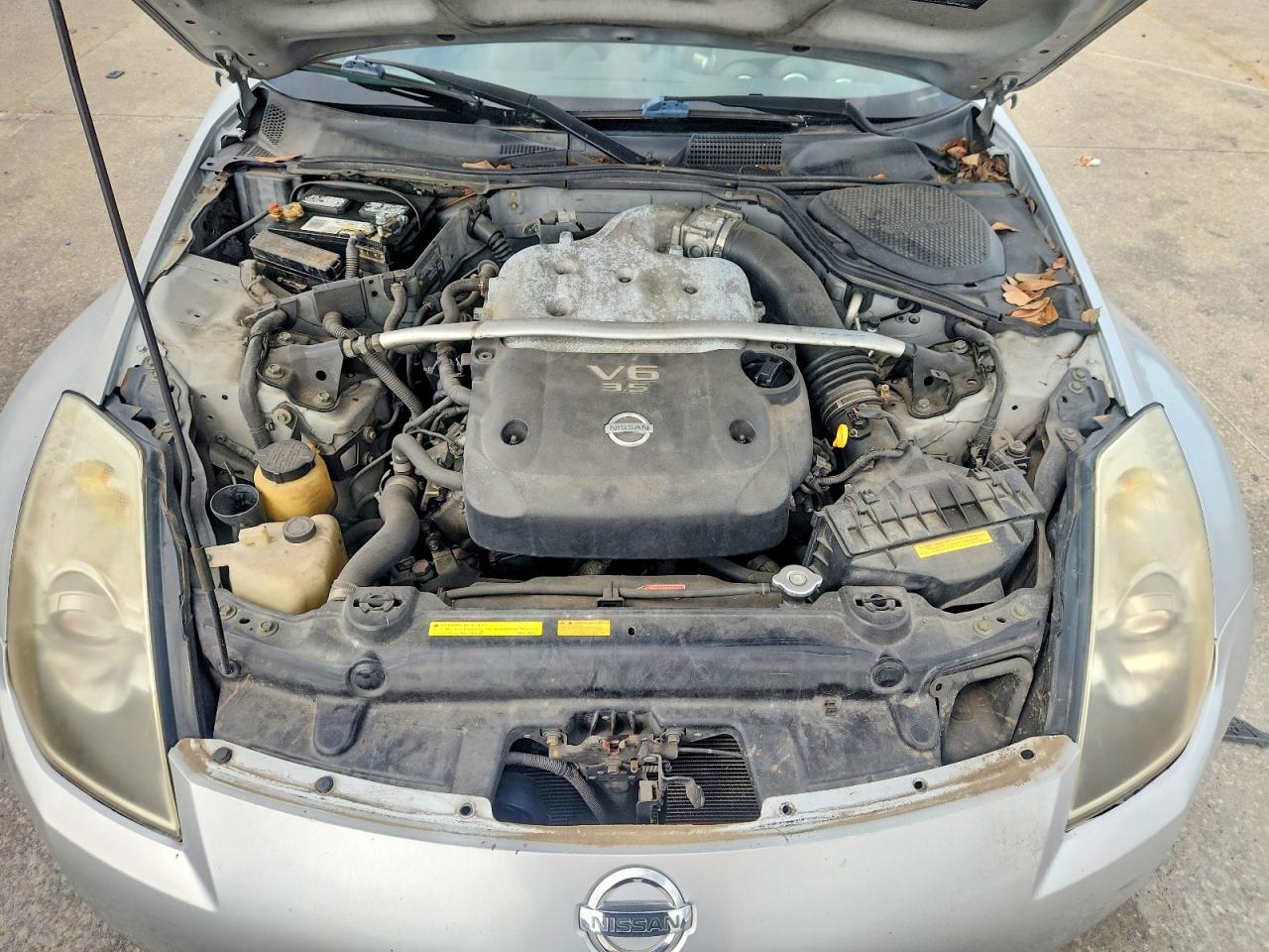 2006 Nissan 350z Enthusiast Серебряный vin: JN1AZ36A66M453720