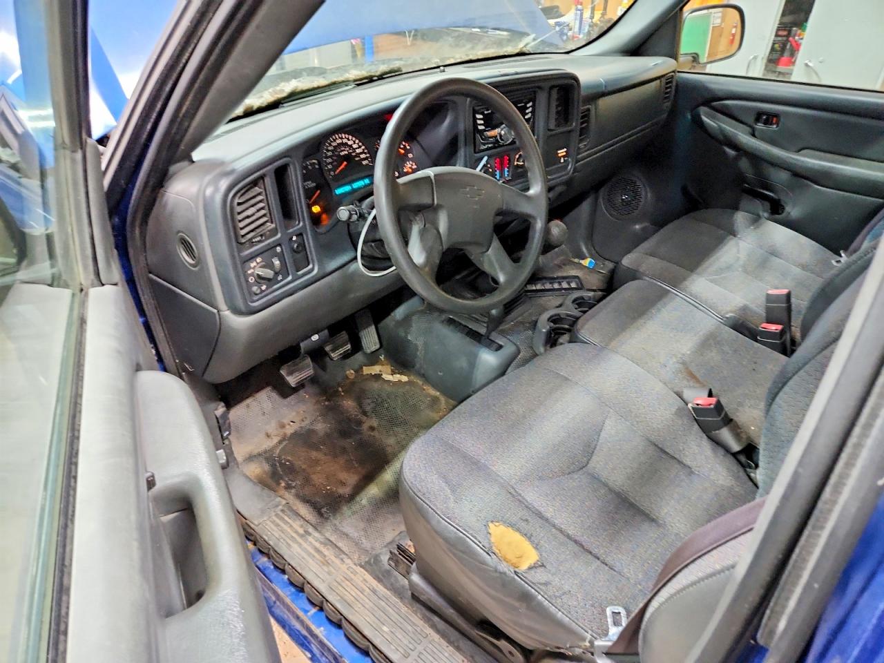 2003 Chevrolet Silverado K1500 Blue vin: 1GCEK14X03Z120197
