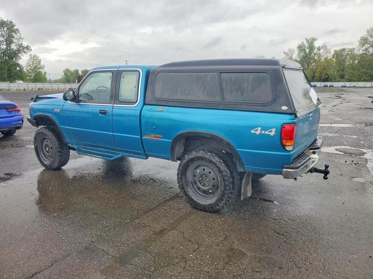 1996 Mazda B4000 Синий vin: 4F4DR17X0TTM09237